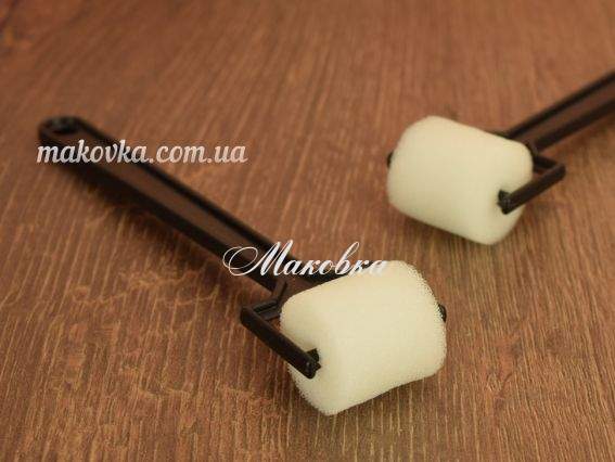 Валик поролоновий ширина 25мм, 1шт., D.K.ART & СRAFT 94160666