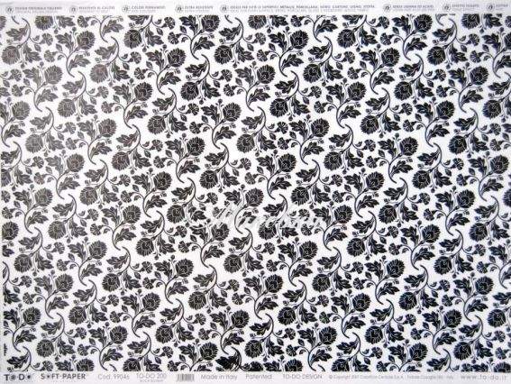 Декупажная карта Интерьерная Черный Бомбей, 50х70 см, TO DO