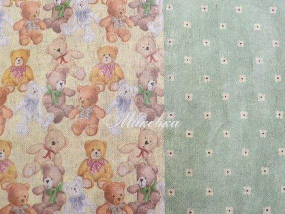 Декупажная карта Интерьерная Медвежата, 50х70 см, TO DO Декупажная карта Интерьерная Медвежата, 50х70 см, TO DO