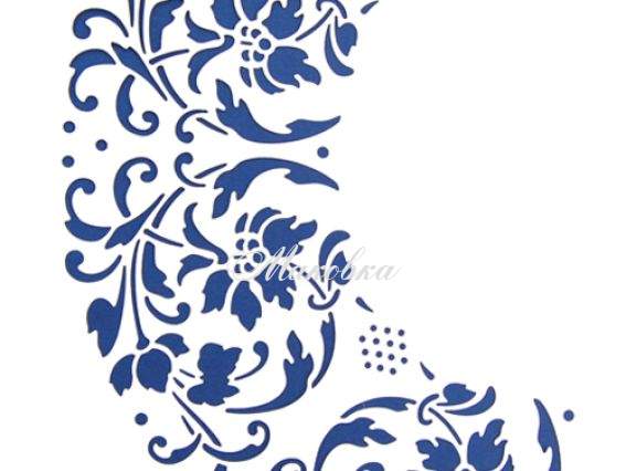 Трафарет многоразовый 21,5х32 см, орнамент Рамки-1, 536, Art Трафарет многоразовый 21,5х32 см, орнамент Рамки-1, 536, Art