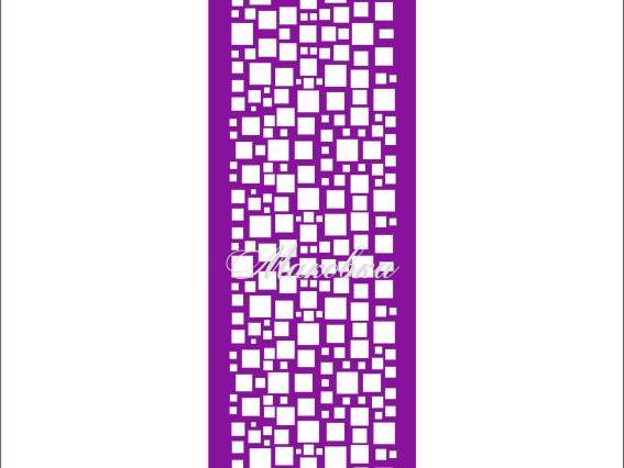 Трафарет B5-015 бордюр , пластик. 50х165мм, ХбС Трафарет B5-015 бордюр , пластик. 50х165мм, ХбС