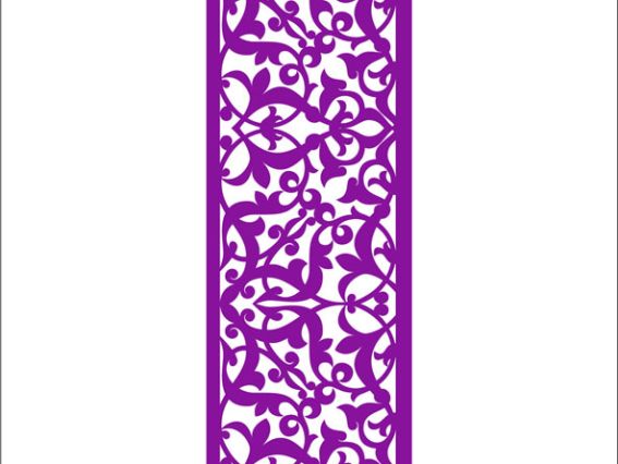 Трафарет B5-022 бордюр , пластик. 50х165мм, ХбС Трафарет B5-022 бордюр , пластик. 50х165мм, ХбС