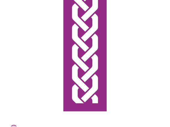 Трафарет B5-030 бордюр , пластик. 50х165мм, ХбС Трафарет B5-030 бордюр , пластик. 50х165мм, ХбС