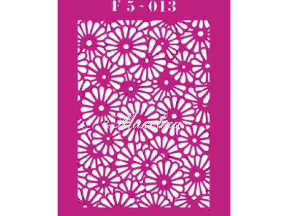 Трафарет F5-013 фоновый, пластик. 150х200мм, ХбС Трафарет F5-013 фоновый, пластик. 150х200мм, ХбС