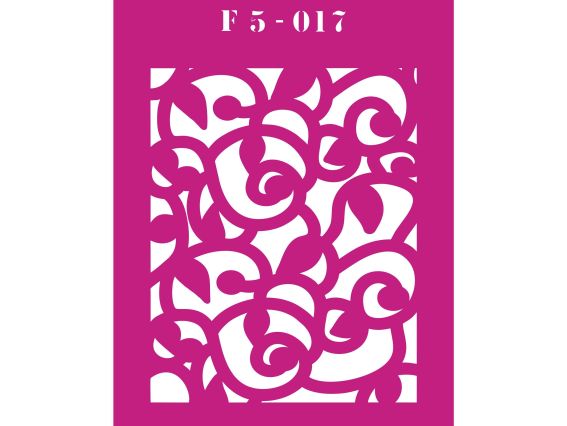Трафарет F5-017 фоновый, пластик. 150х200мм, ХбС Трафарет F5-017 фоновый, пластик. 150х200мм, ХбС