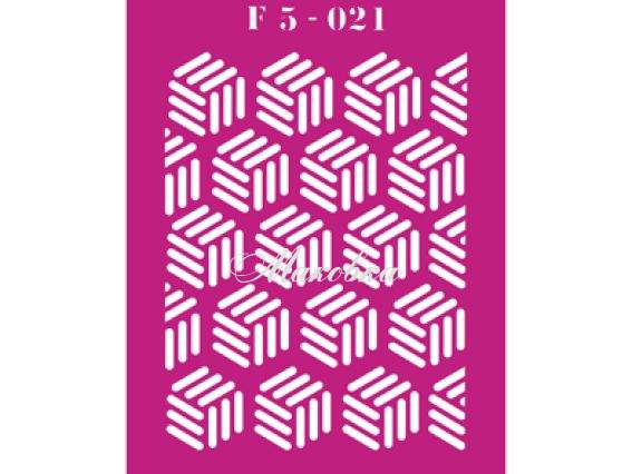 Трафарет F5-021 фоновый, пластик. 150х200мм, ХбС