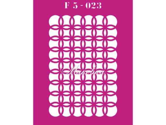 Трафарет F5-023 фоновый, пластик. 150х200мм, ХбС