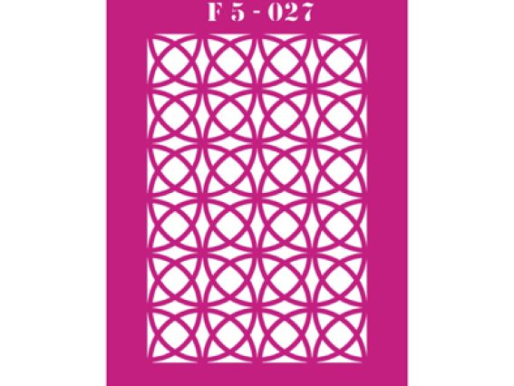 Трафарет F5-027 фоновый, пластик. 150х200мм, ХбС Трафарет F5-027 фоновый, пластик. 150х200мм, ХбС
