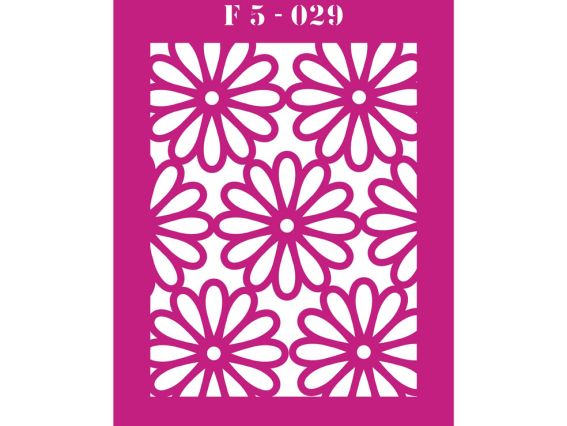 Трафарет F5-029 фоновый, пластик. 150х200мм, ХбС Трафарет F5-029 фоновый, пластик. 150х200мм, ХбС