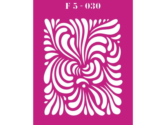 Трафарет F5-030 фоновый, пластик. 150х200мм, ХбС Трафарет F5-030 фоновый, пластик. 150х200мм, ХбС