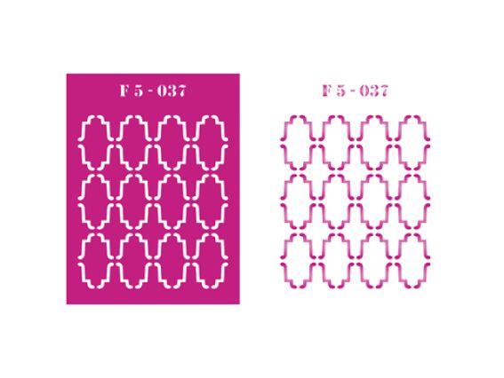 Трафарет F5-037 фоновый, пластик. 150х200мм, ХбС Трафарет F5-037 фоновый, пластик. 150х200мм, ХбС