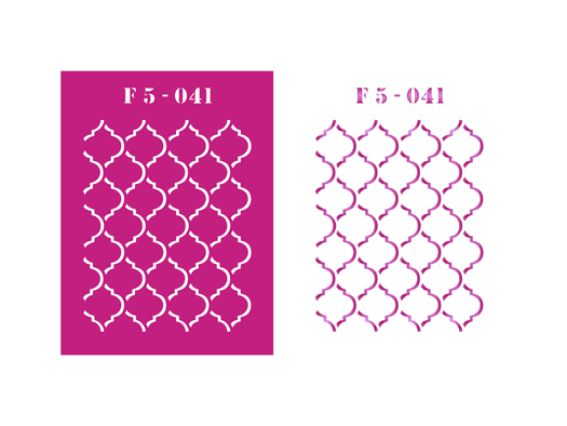 Трафарет F5-041 фоновый, пластик. 150х200мм, ХбС Трафарет F5-041 фоновый, пластик. 150х200мм, ХбС