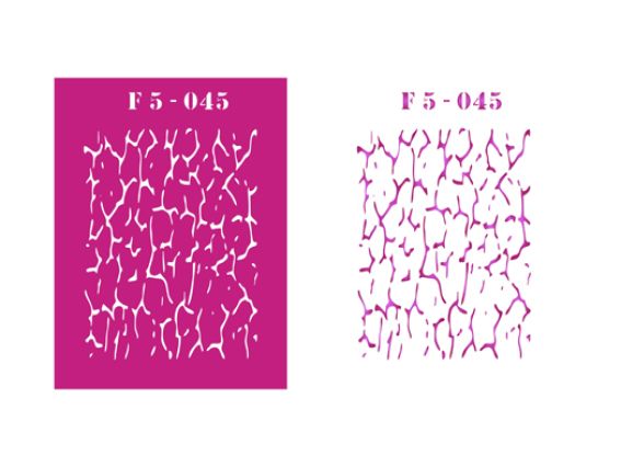 Трафарет F5-045 фоновый, пластик. 150х200мм, ХбС Трафарет F5-045 фоновый, пластик. 150х200мм, ХбС