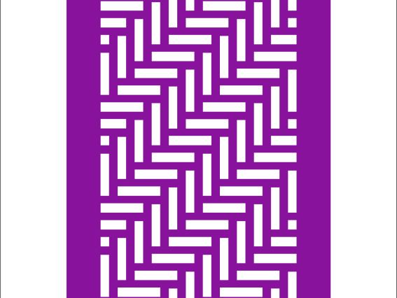 Трафарет F6-002 фоновый, пластик. 100х150мм, ХбС Трафарет F6-002 фоновый, пластик. 100х150мм, ХбС