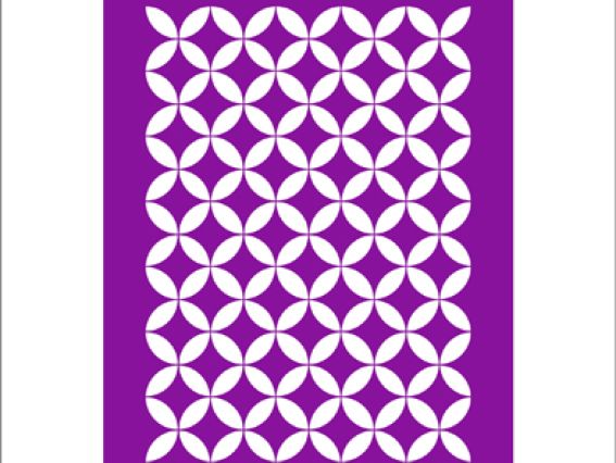 Трафарет F6-017 фоновый, пластик. 100х150мм, ХбС Трафарет F6-017 фоновый, пластик. 100х150мм, ХбС