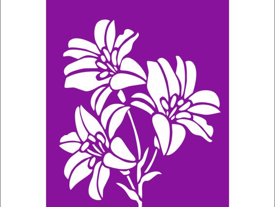 Трафарет F6-019 фоновый, пластик. 100х150мм, ХбС Трафарет F6-019 фоновый, пластик. 100х150мм, ХбС