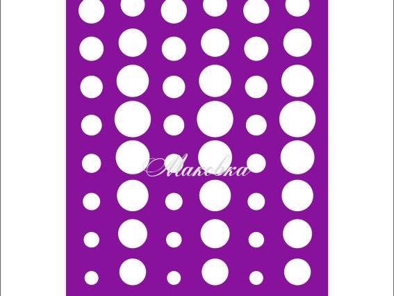 Трафарет F6-023 фоновый, пластик. 100х150мм, ХбС Трафарет F6-023 фоновый, пластик. 100х150мм, ХбС