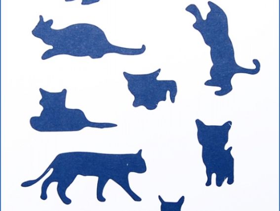 Трафарет многоразовый 22х31 см, Кошки ST-020, АРТ Трафарет многоразовый 22х31 см, Кошки ST-020, АРТ