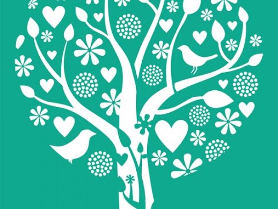 Трафарет самоклеючий Дерево, 13х20 см, №1308 ROSA Трафарет самоклеючий Дерево, 13х20 см, №1308 ROSA