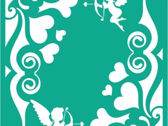 Трафарет самоклеющийся №1404, серия Влюбленные серца, 13х20 см, №3010 Трафарет самоклеющийся №1404, серия Влюбленные серца, 13х20 см, №3010