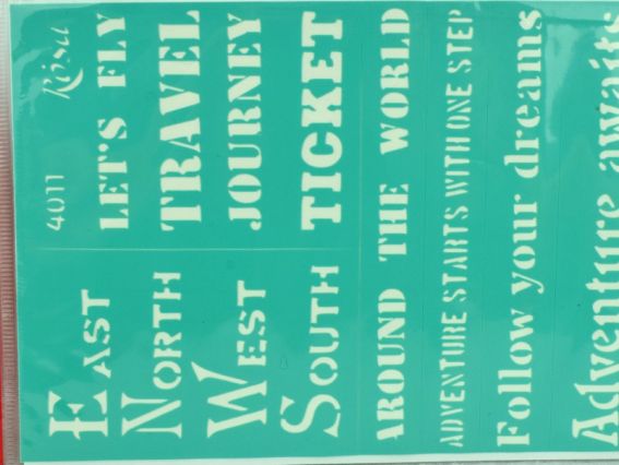 Трафарет самоклеющийся №4011 серия Make your journey (слова), 13х20 см, ROSA Talent GPТ50046019 Трафарет самоклеющийся №4011 серия Make your journey (слова), 13х20 см, ROSA Talent GPТ50046019