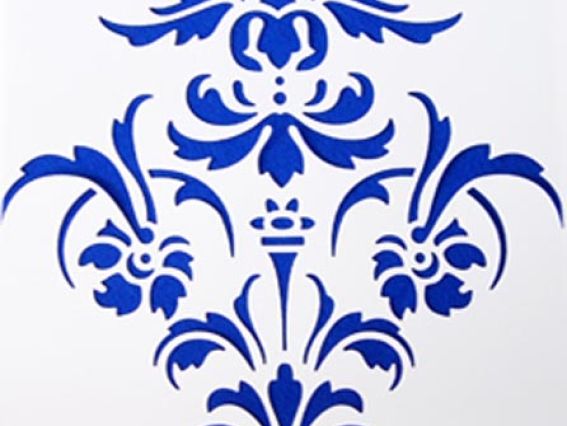 Трафарет многоразовый Хризантема, 21,5х32 см, 521Р, РОСА Трафарет многоразовый Хризантема, 21,5х32 см, 521Р, РОСА