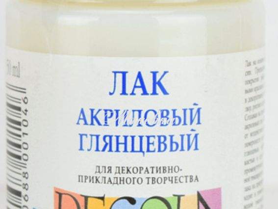 Лак акриловий Глянцевий, 50 мл Decola 5828920 Лак акриловий Глянцевий, 50 мл Decola 5828920