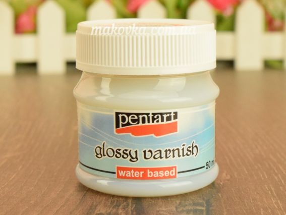 Pentart 1049PE фінішний лак на водній основі, глянцевий, 50 мл