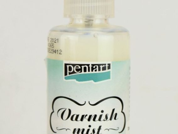 Лак-спрей финишный полуглянцевый на водной основе, Pentart  60 мл, 29412 Лак-спрей финишный полуглянцевый на водной основе, Pentart  60 мл, 29412