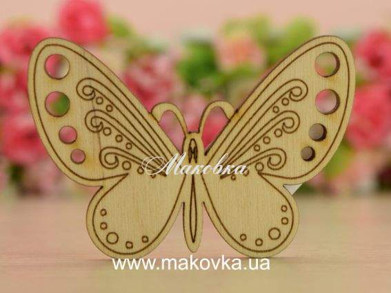 Заготовка фигурка Бабочка №1, WOODSET008WB, Zabava, фанера, 1 шт Заготовка фигурка Бабочка №1, WOODSET008WB, Zabava, фанера, 1 шт