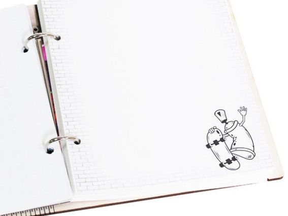 Блокнот Графіті NS1-14,формат А5, Zabava, фанера, 