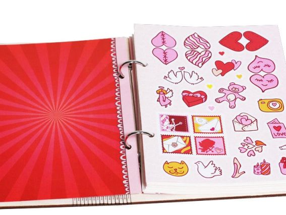 Блокнот Love NA5-15 формат А5, Zabava, фанера, 