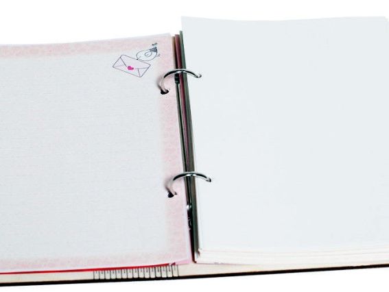 Блокнот Love NA5-15 формат А5, Zabava, фанера, 