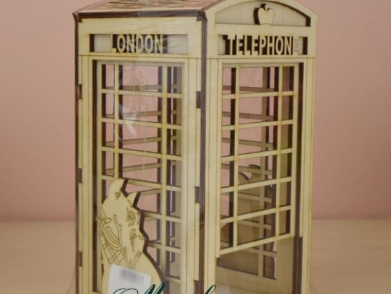 Чайный домик (заготовка) Телефонная будка, фанера, TEAHOUSE06-2 Zabava Чайный домик (заготовка) Телефонная будка, фанера, TEAHOUSE06-2 Zabava