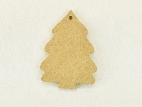 Заготовка Новогодняя игрушка Елочка №3 НР056, 8х11 см, МДФ ,1 шт Заготовка Новогодняя игрушка Елочка №3 НР056, 8х11 см, МДФ ,1 шт