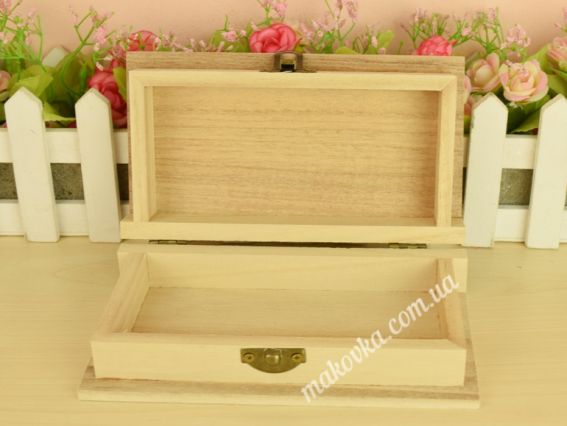 Скринька-книжка дерев'яна без замка, на 1 секцію, 17х9х5см, KNORR Prandell 218735716