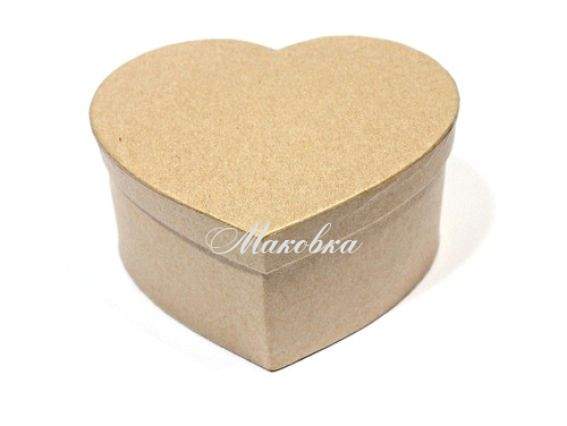 Заготовка шкатулки из папье-маше Сердце 11х6 см, 1 шт, Scrap Berrys SCB2765202 Заготовка шкатулки из папье-маше Сердце 11х6 см, 1 шт, Scrap Berrys SCB2765202