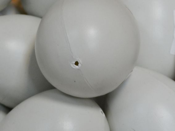 Пластикова заготовка для великоднього яйця, висота 60 мм, 1 шт