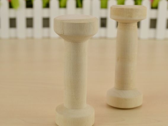 Котушка дерев'яна, 9-10 см, 1 шт Котушка дерев'яна, 9-10 см, 1 шт