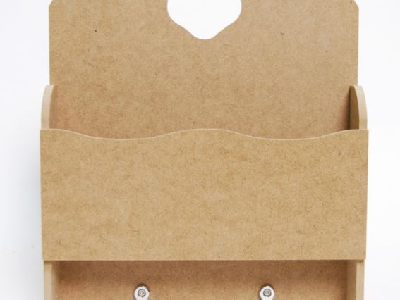 Ключница-полочка Сердце, МДФ, 25х5,5х30 см, ROSA Talent Ключница-полочка Сердце, МДФ, 25х5,5х30 см, ROSA Talent