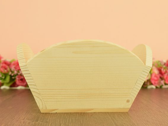 Заготовка Цукерниця дер19х19х10 см, деревянна заготовка для декорування