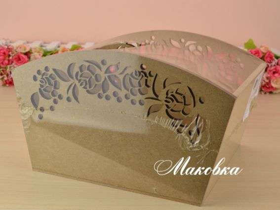 Цукерниця серія Квітковий орнамент, 25*20*15см, ТМ ROSA Talent