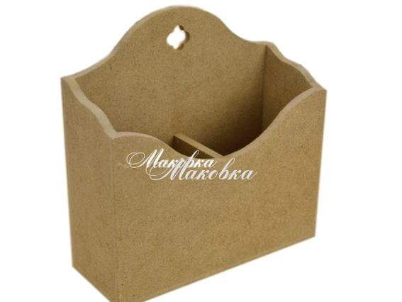 Подставка для карандашей на 2 отделения, 16х16х6,3,5 см, МДФ 1 шт Подставка для карандашей на 2 отделения, 16х16х6,3,5 см, МДФ 1 шт