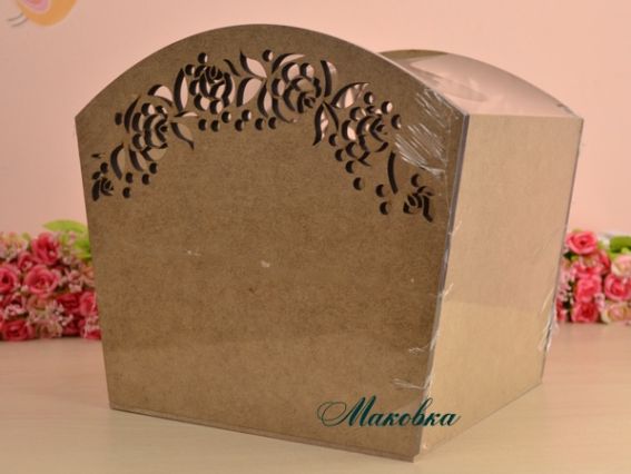 Кошик Квітковий орнамент, 25*20*22см ROSA Talent