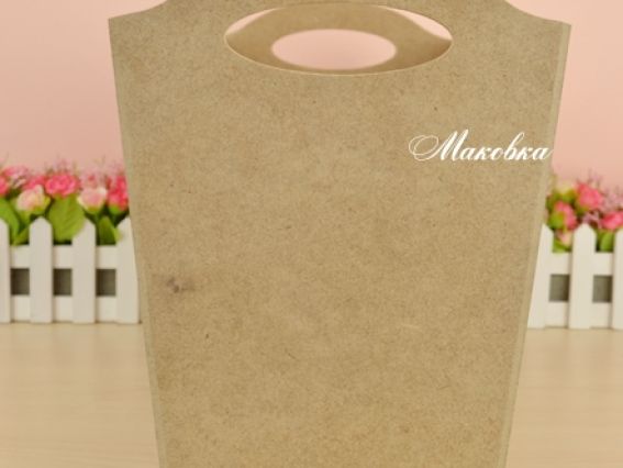 Кошик під декупаж №1 великий, МДФ, 45х19,5х26 см