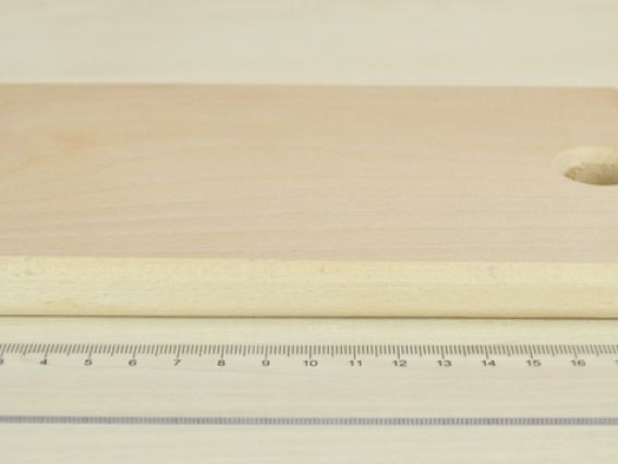 Кухонная доска Фигурная прямоугольная, деревянная заготовка для декорирования, 1 шт