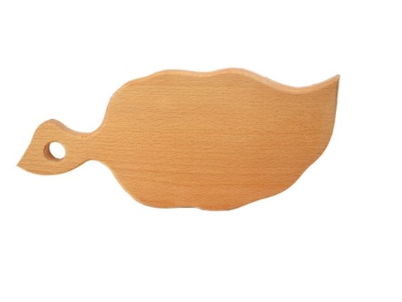 Кухонная досточка Листик, маленькая, деревянная заготовка, 1 шт Кухонная досточка Листик, маленькая, деревянная заготовка, 1 шт
