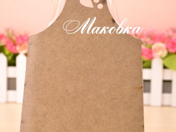 Кухонна дощечка, серія Квітковий орнамент, МДФ, 13х23х05 см, ROSA Talent Кухонна дощечка, серія Квітковий орнамент, МДФ, 13х23х05 см, ROSA Talent