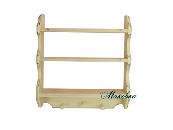 Полка деревянная 52х49 см Полка деревянная 52х49 см