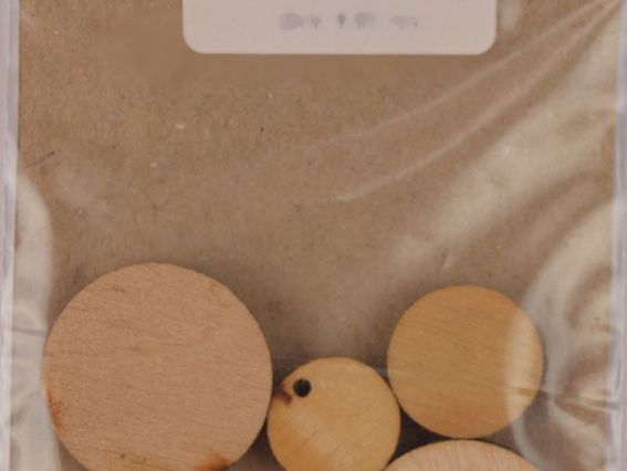 Набор Скрап Кабу СТ1, кружочки деревянные, 6 шт/уп Набор Скрап Кабу СТ1, кружочки деревянные, 6 шт/уп